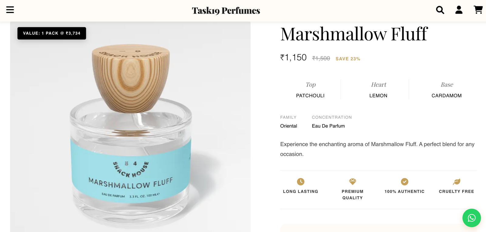 Scent Pyramid Layout